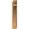 Ekena Millwork Thorton Smooth Arts and Crafts Outlooker, Western Red Cedar, 5 1/2"W x 22"D x 30"H OUT06X22X30THR03SWR - alternate 2